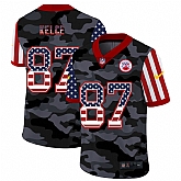 Nike Kansas City Chiefs 87 Kelce 2020 USA Camo Salute to Service Limited Jersey zhua,baseball caps,new era cap wholesale,wholesale hats